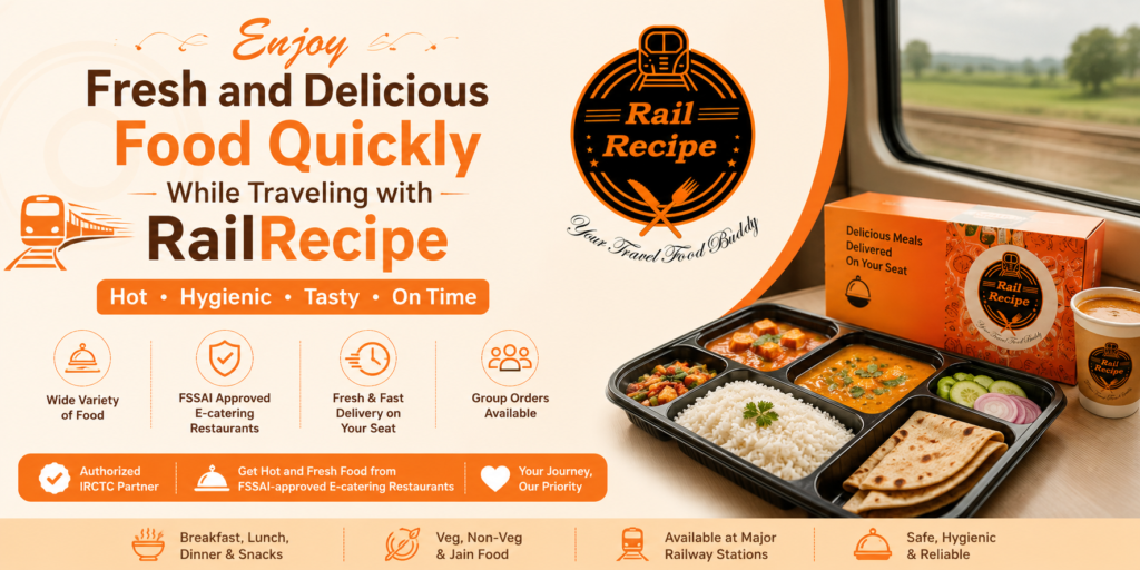 Jain food on train