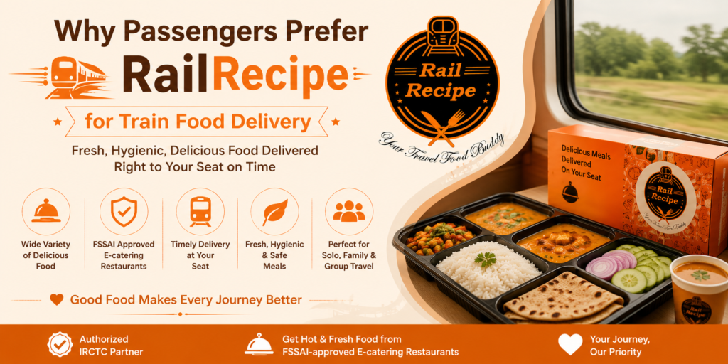 RailRecipe for Train Food Delivery